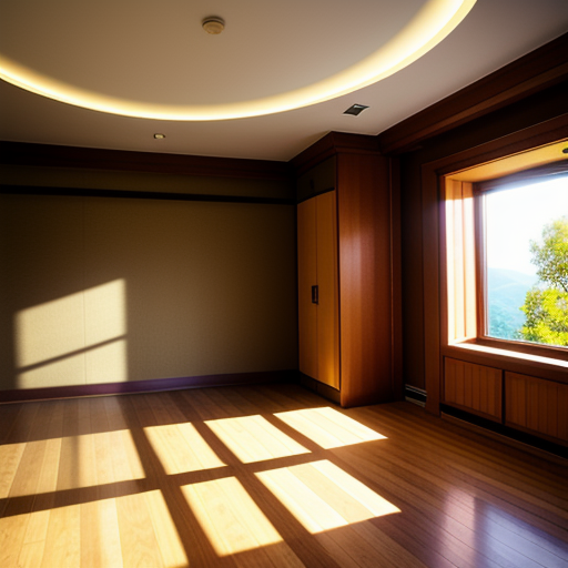 自然光を活用した明るい空間