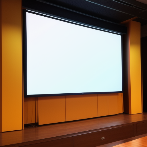 映写スクリーンとは何ですか？